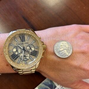 Michael Kors watch.  Gently used.  NEEDS battery